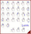 Lorm-Alphabet